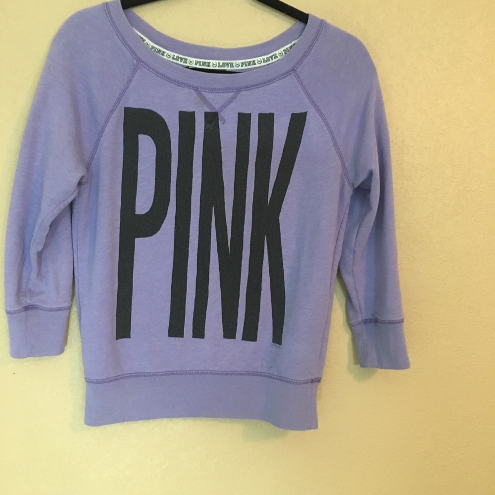 Pink brand xs sweatshirt purple color pink cute!